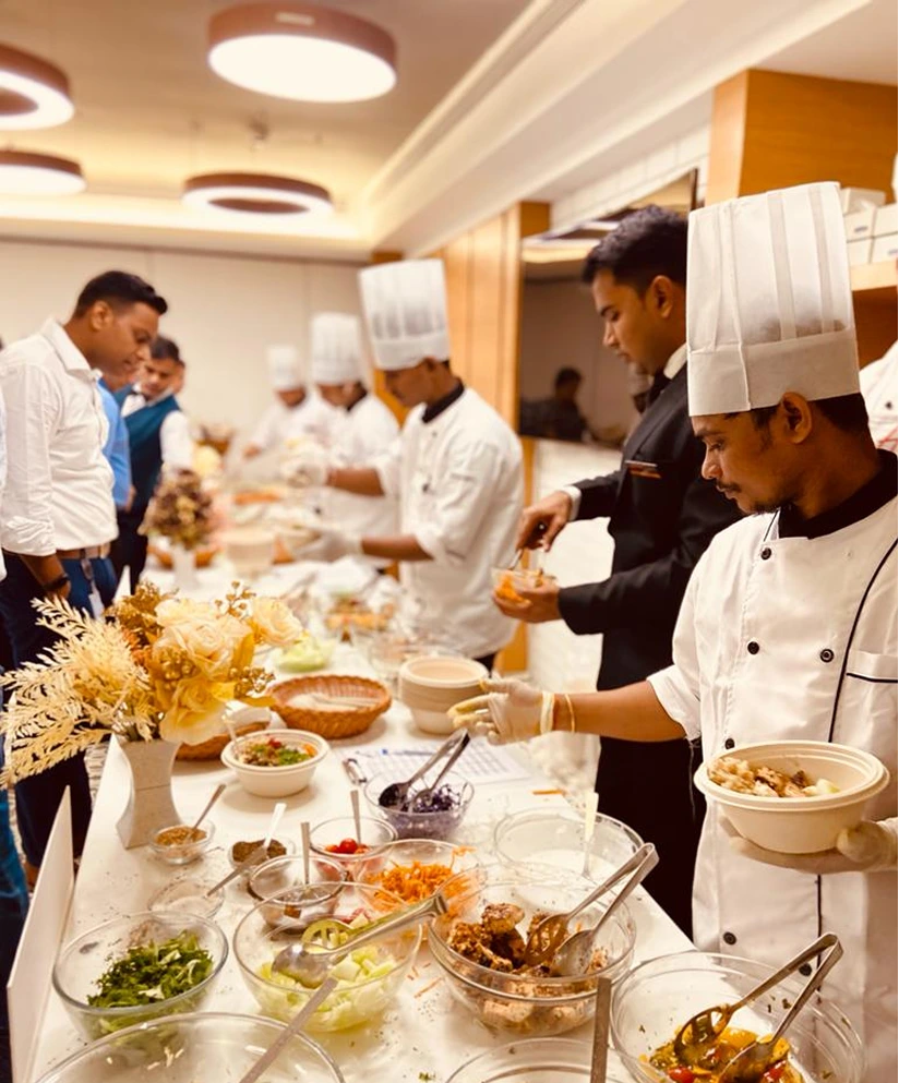 The Cater Team at Work